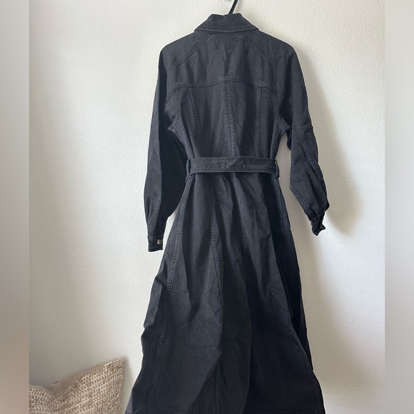 AJE Maya Denim Midi Dress - Picture 7 of 8